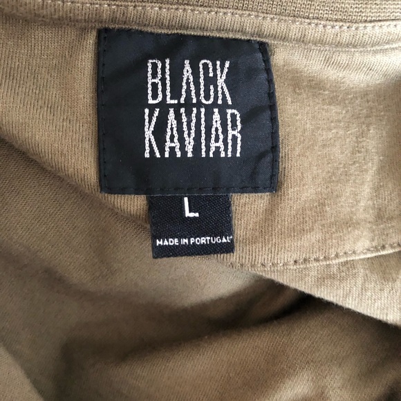 Black Caviar mud green t shirt size large - Picture 8 of 8